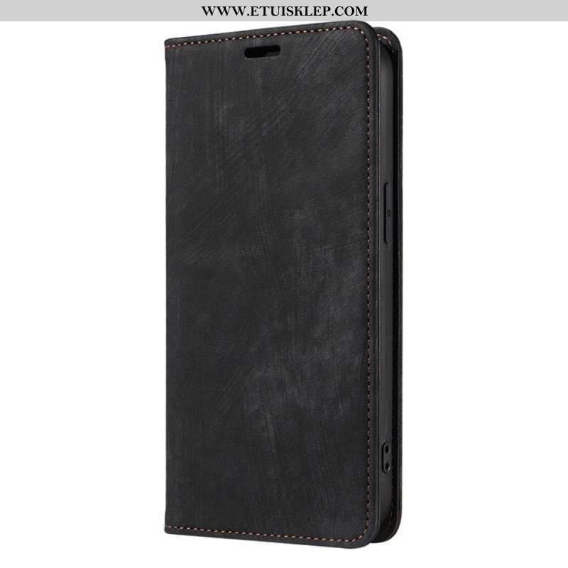 Etui Na Telefon do iPhone 14 Plus Etui Folio Kolorowa Sztuczna Skóra